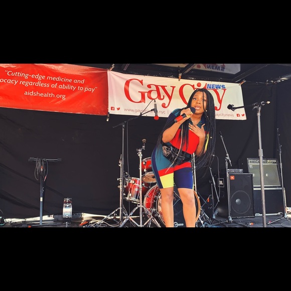 Biker short set from Fashion Nova. Worn once. - Picture 3 of 3